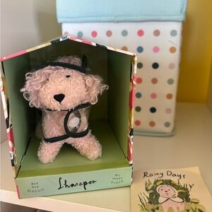 Manhattan Toy Bed & Biscuit Lhasapoo plush puppy dog